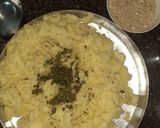 A picture of step 1 of Farali aloo tikki with creamy tomato chutney.