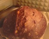Foto langkah ke 20 dari resep Orange Peel Choco Sourdough Bread (Open Bake Method).