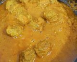 A picture of step 8 of Mutton Keema kabab Curry.