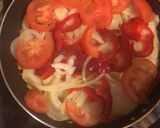 A picture of step 4 of Spanish omelette.