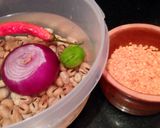 A picture of step 2 of Foul Medames, Like Molasses.