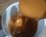 A picture of step 4 of Hand beaten coffee.