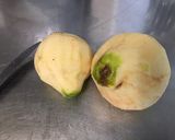 Une image de l'étape 2 de Compote de prunes, coings et pommes.