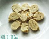 Hình bước làm 4 của món Xúc xích gà