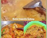 Foto langkah ke 3 dari resep Kepala kakap bumbu kuning.