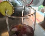 A picture of step 3 of Rose Mocktail.