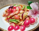 รูปขั้นตอนการทำที่ 6 ของ ส้มตำมะม่วงหาวมะนาวโห่ #เย็นนี้ผอมแน่