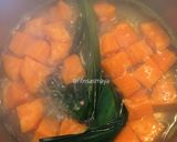Foto langkah ke 1 dari resep Kolak Pisang Ubi Orange.