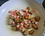 Foto del paso 3 de la receta: Sopa con mejillones y kanikama