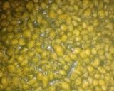 A picture of step 6 of Pani puri.
