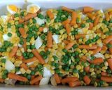 Tepsis zöldséges  csirkemell sütve recept fázis 9 fotója