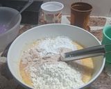 Foto del paso 3 de la receta: Budín integral marmolado con dulce de leche y de coco 🥥