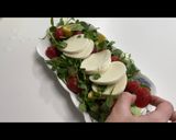 A picture of step 5 of Green Grapes Caprese.
