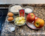 Foto del paso 1 de la receta: Galletas de mantequilla con manzana caramelizada