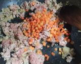 Foto langkah ke 2 dari resep Mun Tahu Daging Jamur Wortel.