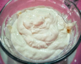Foto del paso 10 de la receta: Queso crema casero / Torres de suprema con salsa de queso crema y manzana 🍎🍎!!!