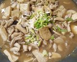 Foto langkah ke 7 dari resep Ayam tahu jamur saos tiram.