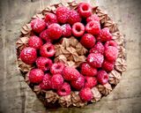 Foto del passaggio 7 della ricetta Torta cioccolato e lamponi