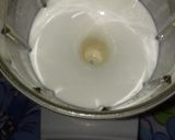 Foto del paso 1 de la receta: Panna cotta a base de menta a acompañado de un coulis de jamaica