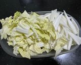 Hình bước làm 1 của món SP.0883 - Cải Thảo Xào Dầu Hào