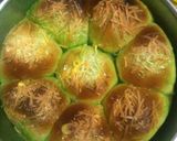 Foto langkah ke 6 dari resep Roti sobek pandan coklat.