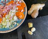Foto del paso 1 de la receta: Azukis en caldo de Portobello
