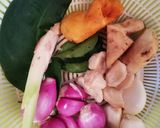 Foto langkah ke 2 dari resep Ikan Mas Kuah Kuning.