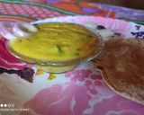 मूली के पत्तों की कढ़ी (mooli ki patto ki kadhi recipe in Hindi) रेसिपी चरण 4 फोटो