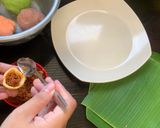 Foto langkah ke 5 dari resep Klepon Ubi Jalar Kuning Pelangi & Marble.