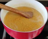 A picture of step 2 of Horlicks Mysore pak.