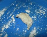 A picture of step 23 of Two Ways to Make Red Yeast Cabbage and Yellow Chive Dumplings (Boiled Dumplings + Potstickers).
