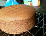 Foto langkah ke 6 dari resep Coffe Mocca Ogura Cake.