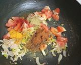A picture of step 2 of Mixed sprouts khichdi.