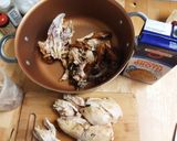 A picture of step 1 of Nan's Sizzling Rice Soup.