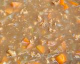 A picture of step 7 of Spicy Chicken Japanese Curry.