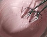 A picture of step 2 of Rooh Afza ice cream.