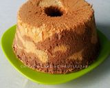 Foto langkah ke 6 dari resep Chiffon Cake Vanila Coklat.