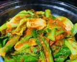 Foto langkah ke 6 dari resep Tumis Keciwis Bumbu Kencur.