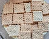 Rakott pudingos - kekszes desszert recept fázis 5 fotója