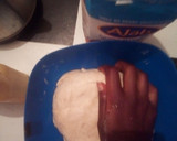 A picture of step 1 of Chapati's#Themechallenge.