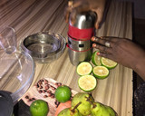 A picture of step 2 of Pear lemonade.