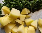 मेथी आलू की सब्जी (methi aloo ki sabzi recipe in Hindi) रेसिपी चरण 1 फोटो