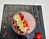 A picture of step 5 of ❤️STRAWBERRY MILKSHAKE CHIA PUDDING ❤️.