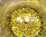 A picture of step 1 of Bajre Moong Ka Chilla.