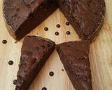 Foto langkah ke 8 dari resep Cake pisang coklat.