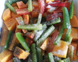 Foto del paso 3 de la receta: Calabaza asada con pimientos