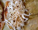 A picture of step 8 of Chappati besan sandwich.