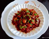 A picture of step 6 of Restaurant style tasty crispy yummy cauliflower Manchurian.