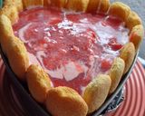 Foto del paso 9 de la receta: Torta corazón de frutillas