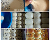 Foto langkah ke 3 dari resep Eggless Bear Bread (Roti beruang tanpa telur) lembut banget.